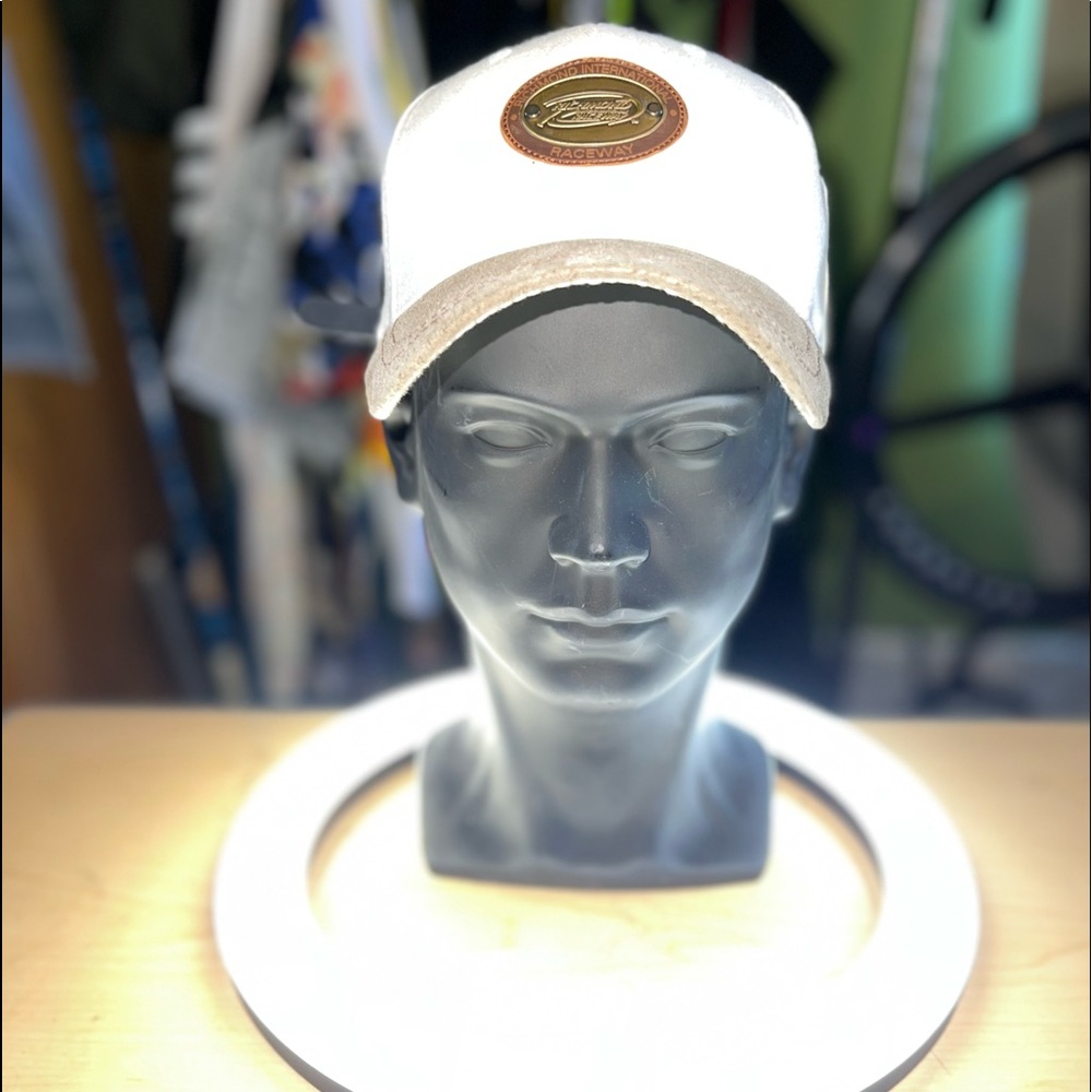 Vintage Raymond International Speedway strap back cap